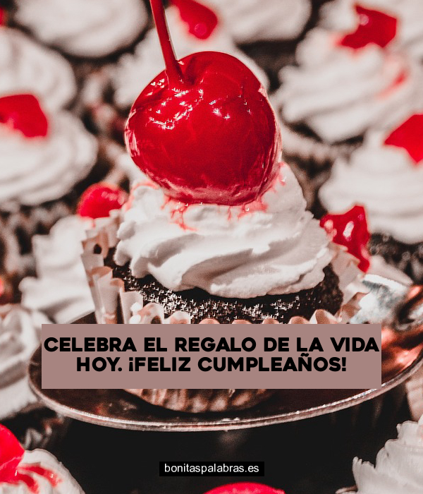 Imagen de Celebra El Regalo De La Vida Hoy Feliz Cumpleanos