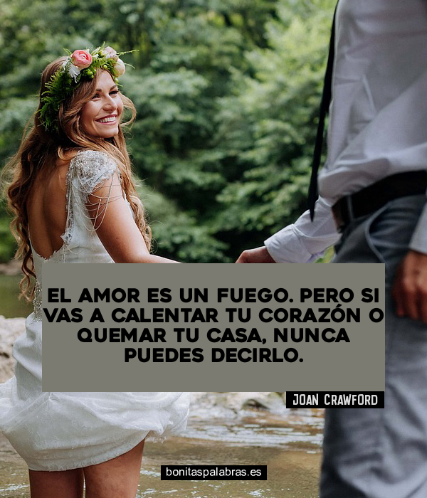 Imagen de El Amor Es Un Fuego Pero Si Vas A Calentar Tu Corazon O Quemar Tu Casa Nunca Puedes Decirlo