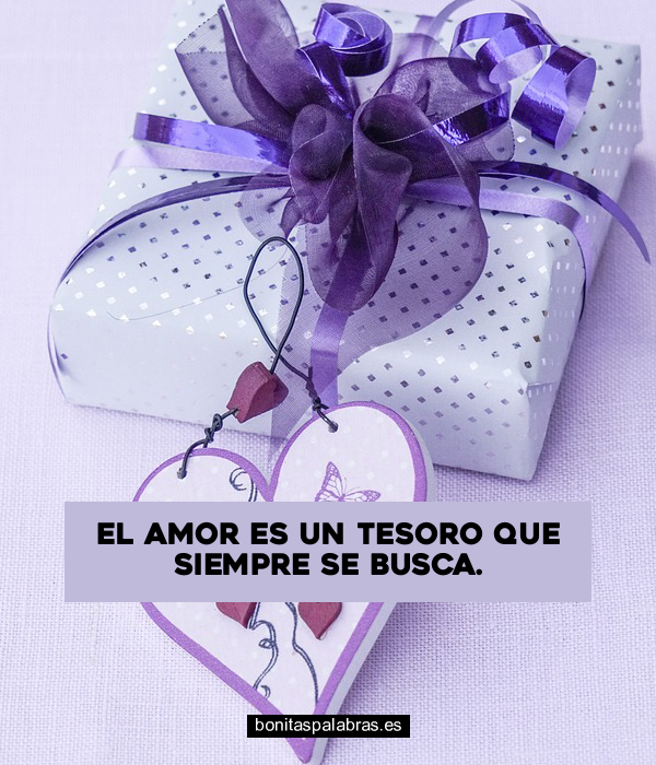 Imagen de El Amor Es Un Tesoro Que Siempre Se Busca