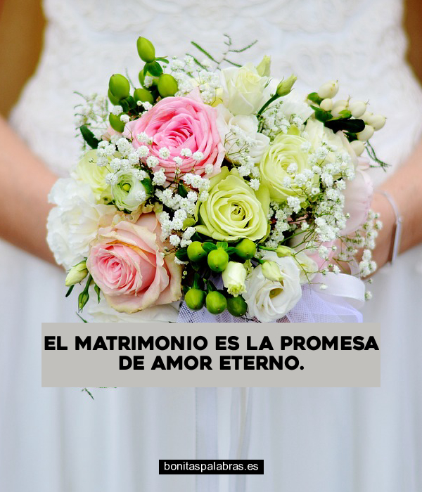 Imagen de El Matrimonio Es La Promesa De Amor Eterno