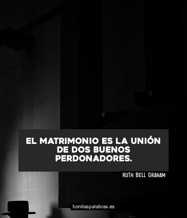 Imagen de El Matrimonio Es La Union De Dos Buenos Perdonadores