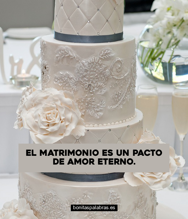 Imagen de El Matrimonio Es Un Pacto De Amor Eterno