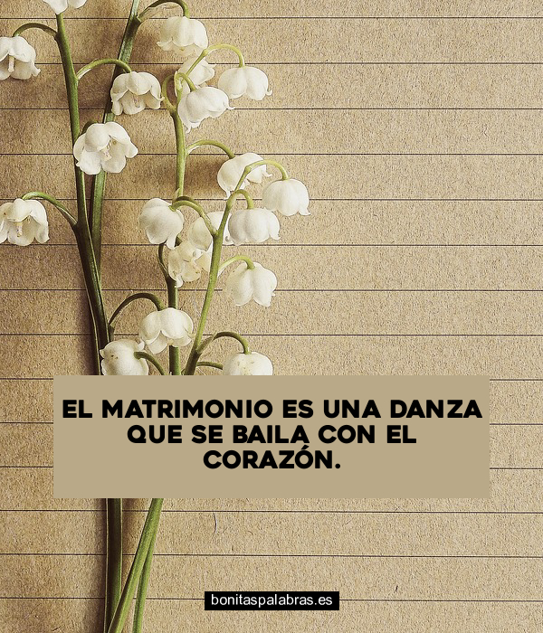 Imagen de El Matrimonio Es Una Danza Que Se Baila Con El Corazon