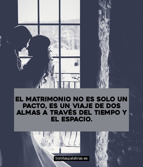 Imagen de El Matrimonio No Es Solo Un Pacto Es Un Viaje De Dos Almas A Traves Del Tiempo Y El Espacio