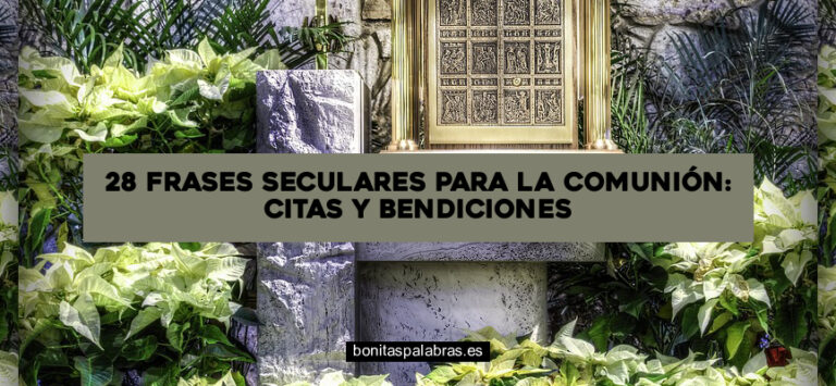 28 Frases Laicas para La Comunión: Citas Y Bendiciones