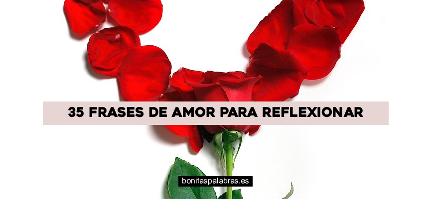 35 Frases de Amor para Reflexionar