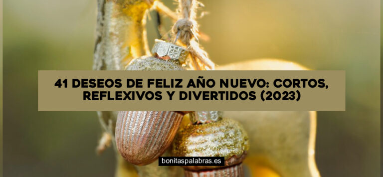 41 Deseos de Feliz Año Nuevo: Cortos, Reflexivos y Divertidos (2024)