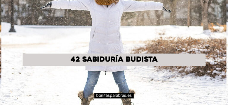 42 Sabiduría Budista