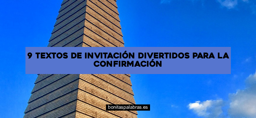 9 Textos de Invitación Divertidos para la Confirmación