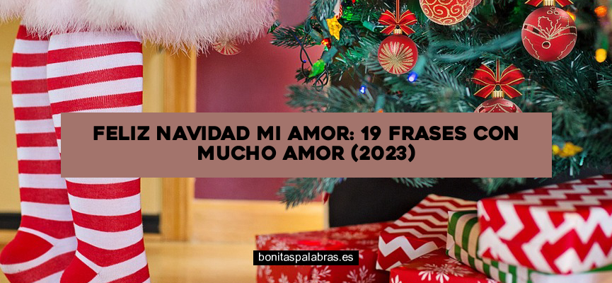 Feliz Navidad Mi Amor: 19 Frases Con Mucho Amor (2024)