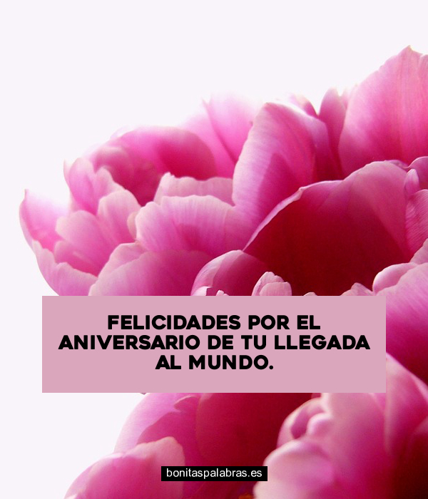 Imagen de Felicidades Por El Aniversario De Tu Llegada Al Mundo