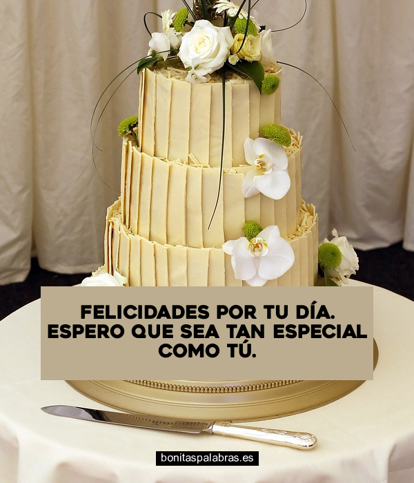 Imagen de Felicidades Por Tu Dia Espero Que Sea Tan Especial Como Tu