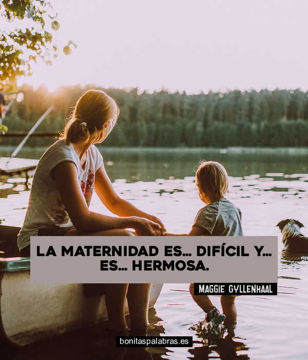 Imagen de La Maternidad Es Dificil Y Es Hermosa