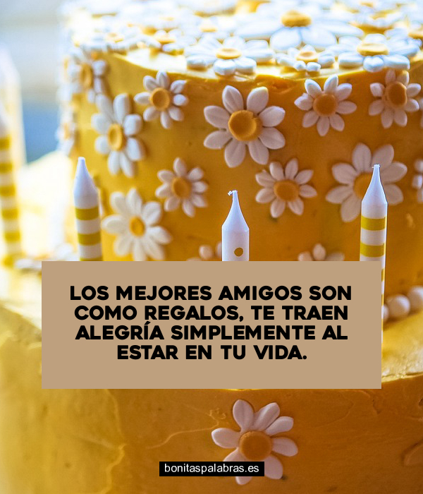 Imagen de Los Mejores Amigos Son Como Regalos Te Traen Alegria Simplemente Al Estar En Tu Vida