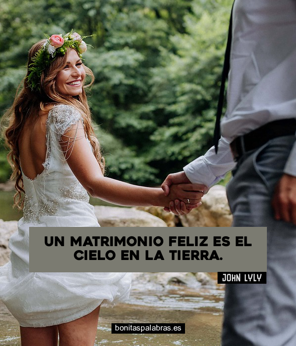 Imagen de Un Matrimonio Feliz Es El Cielo En La Tierra