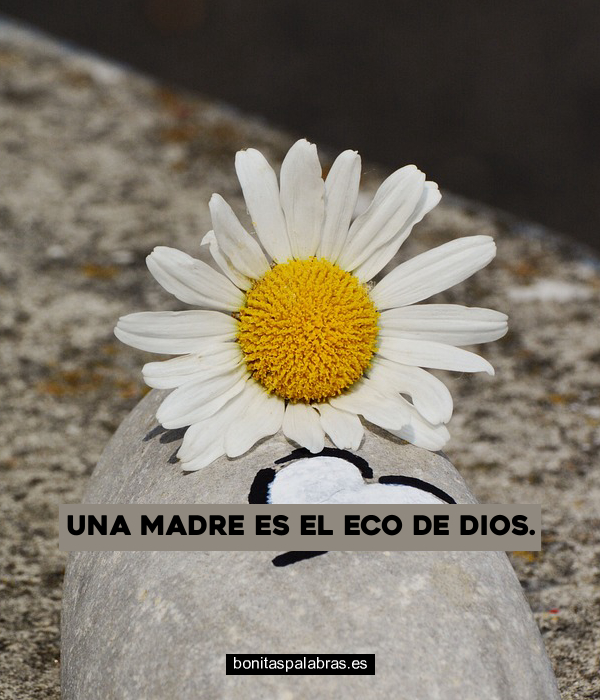 Imagen de Una Madre Es El Eco De Dios