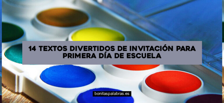 14 Textos Divertidos de Invitación para Primera Día de Escuela
