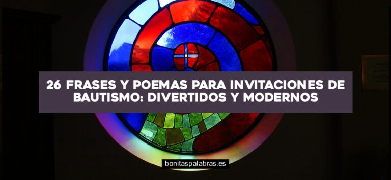 26 Frases Y Poemas para Invitaciones de Bautismo: Divertidos Y Modernos