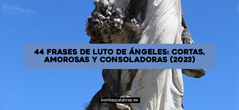 44 Frases de Luto de Ángeles: Cortas, Amorosas y Consoladoras (2024)