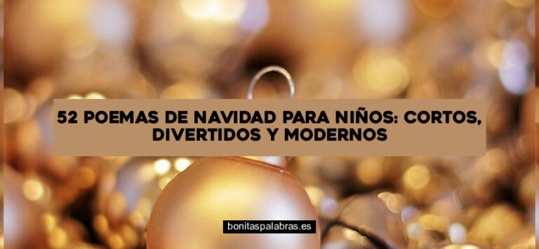 52 Poemas de Navidad para Niños: Cortos, Divertidos y Modernos