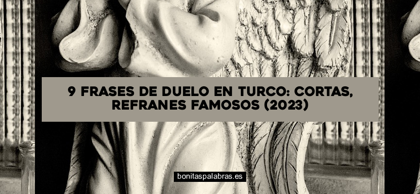 9 Frases de Duelo en Turco: Cortas, Refranes Famosos (2024)